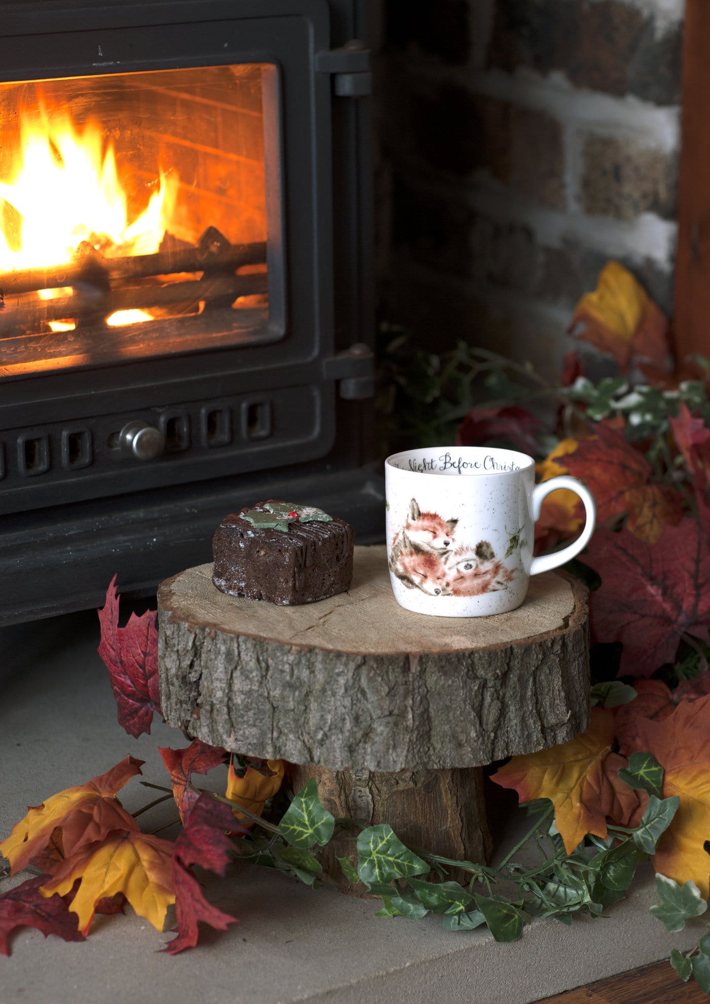 Royal Worcester Wrendale Designs The Christmas Kiss Hare Fine Bone China Mug