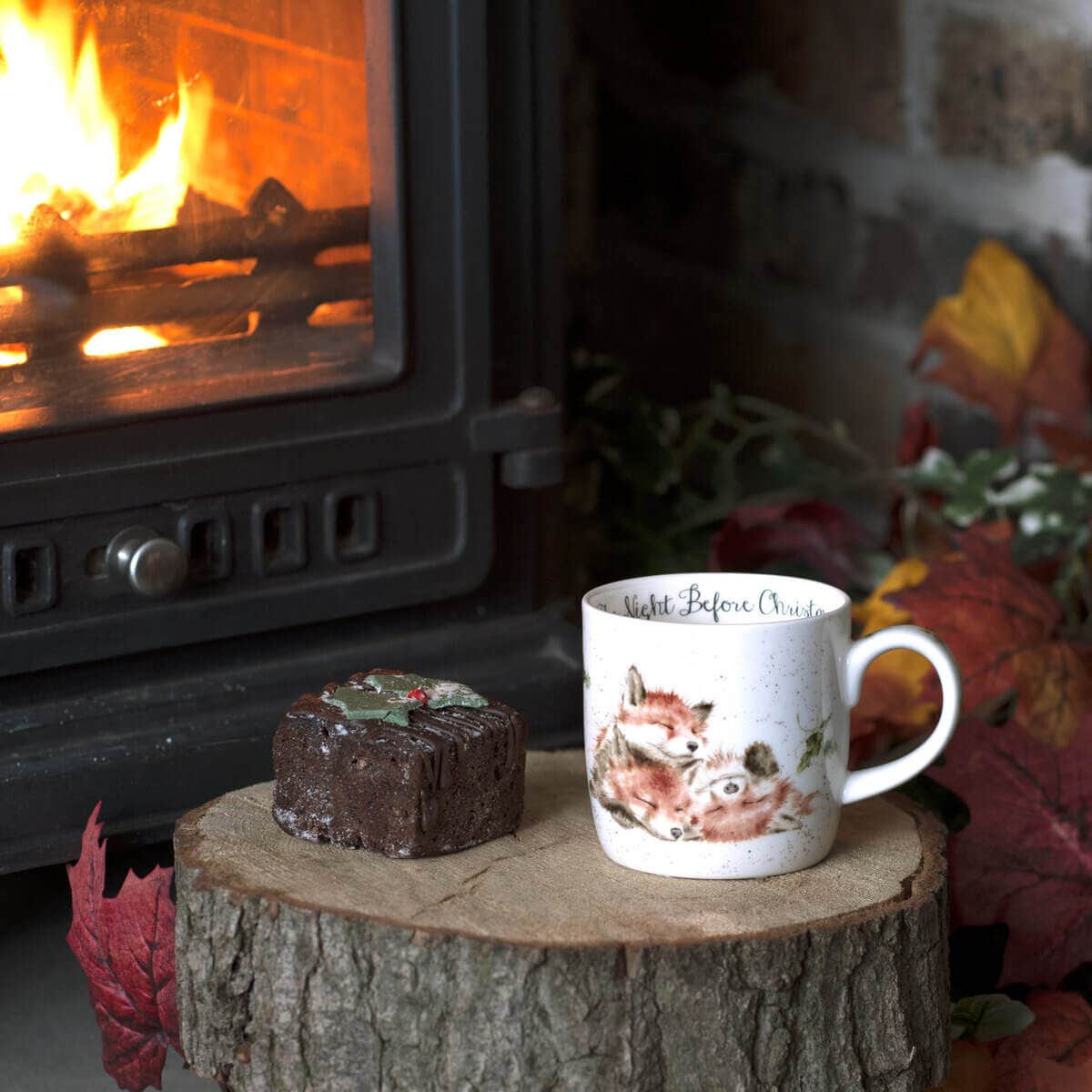 Royal Worcester Wrendale Designs The Night Before Christmas Mug