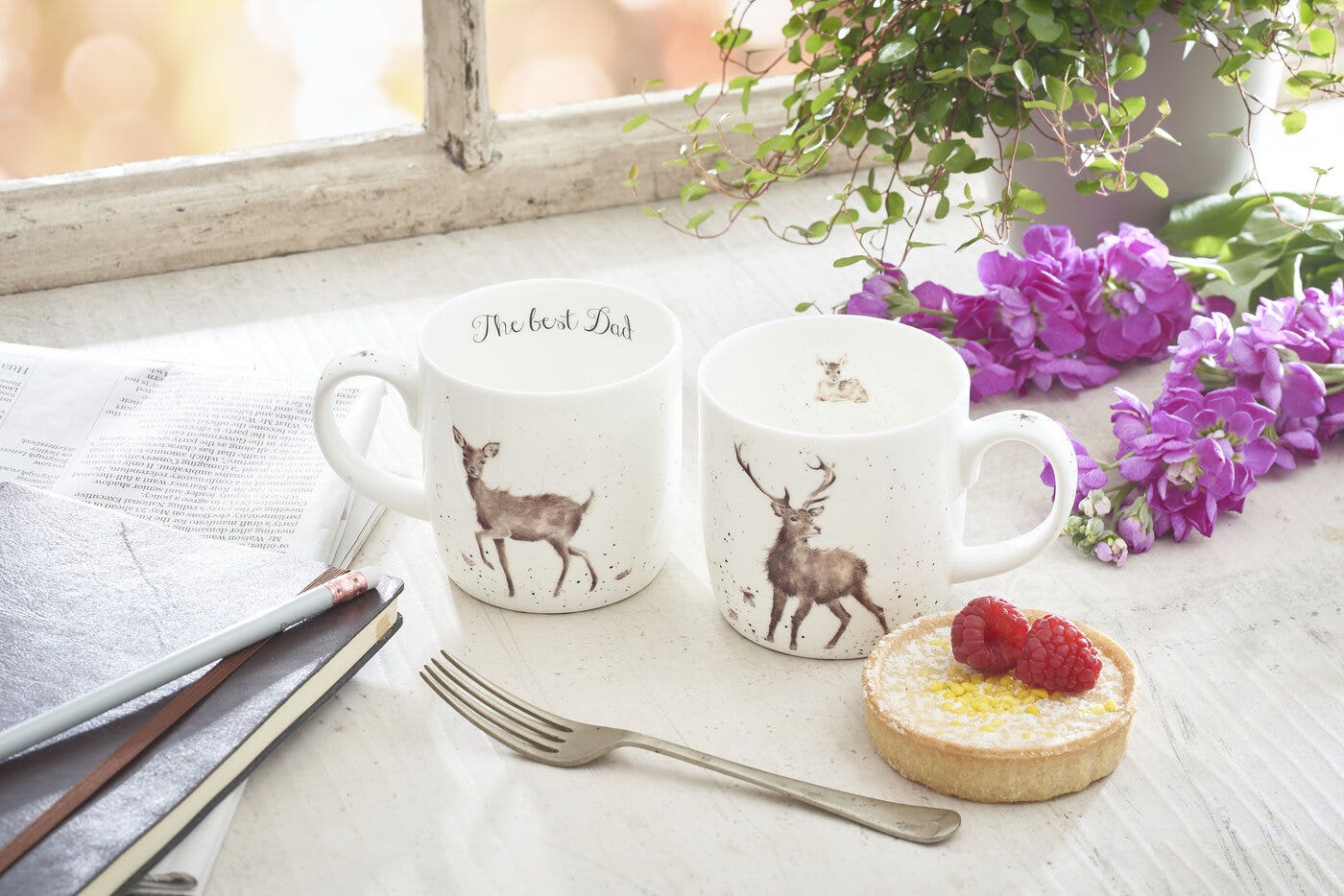 Wrendale Designs Personalised Stag Mug