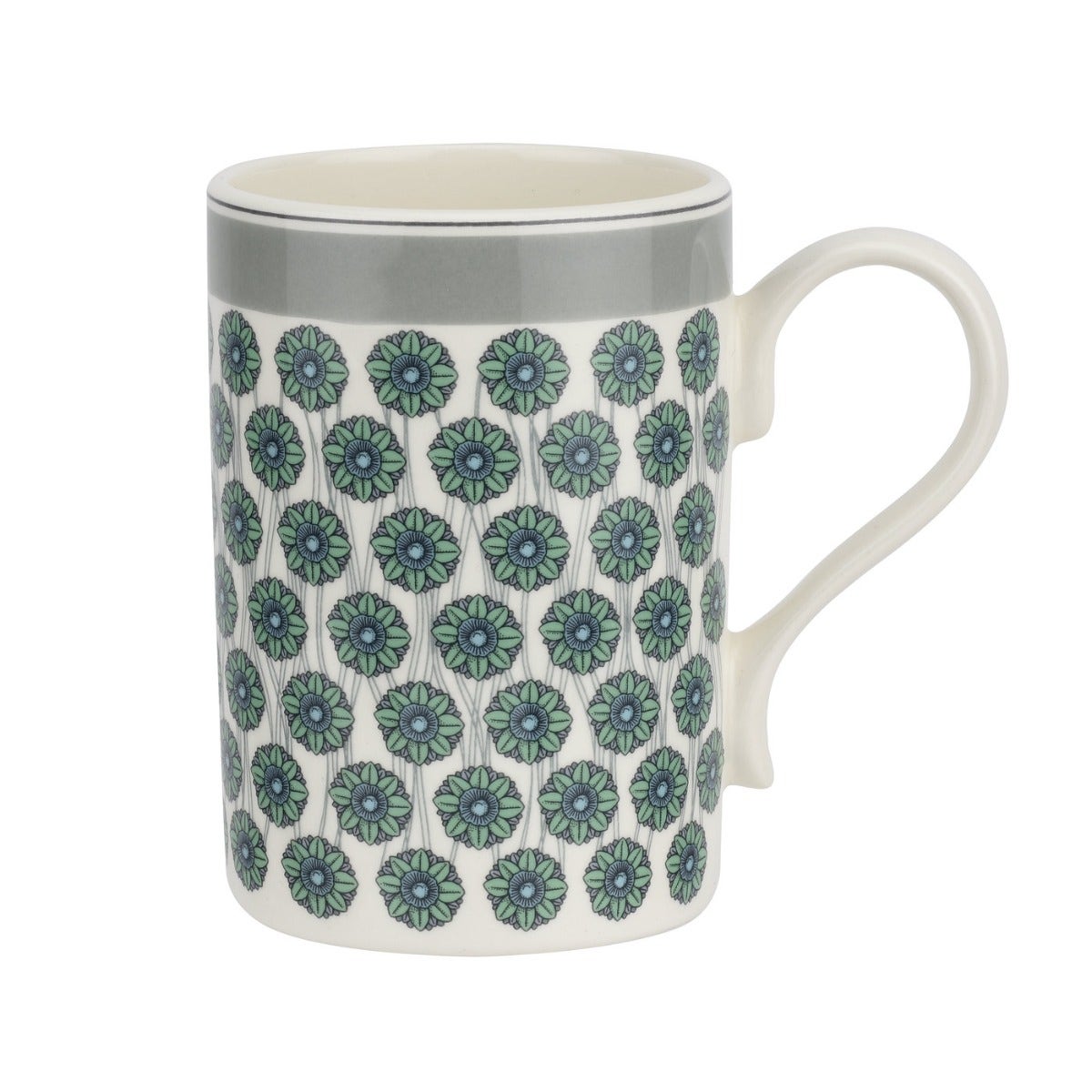 Seconds Portmeirion Westerly  Set of 6 12oz Mugs - Grey