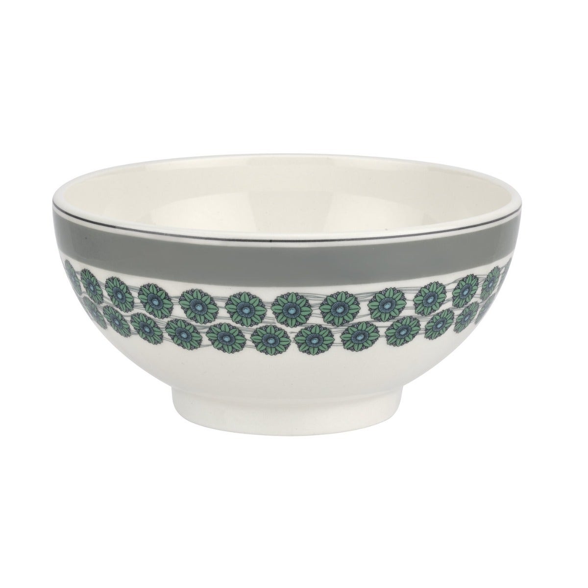 Seconds Portmeirion Westerly Set of 6 15cm Cereal Bowl - Grey 