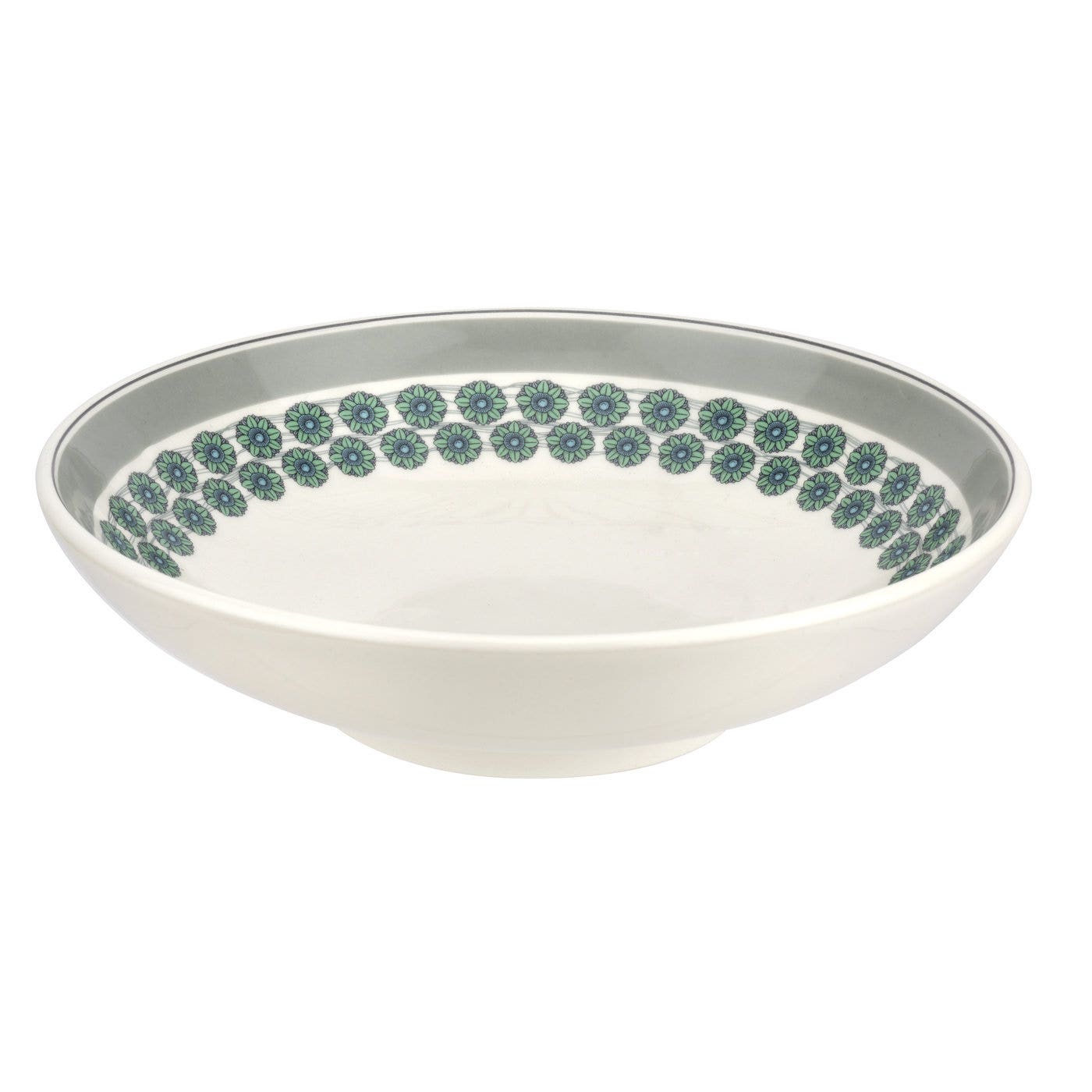 Portmeirion Westerly Grey 8.5 Inch Pasta Bowl