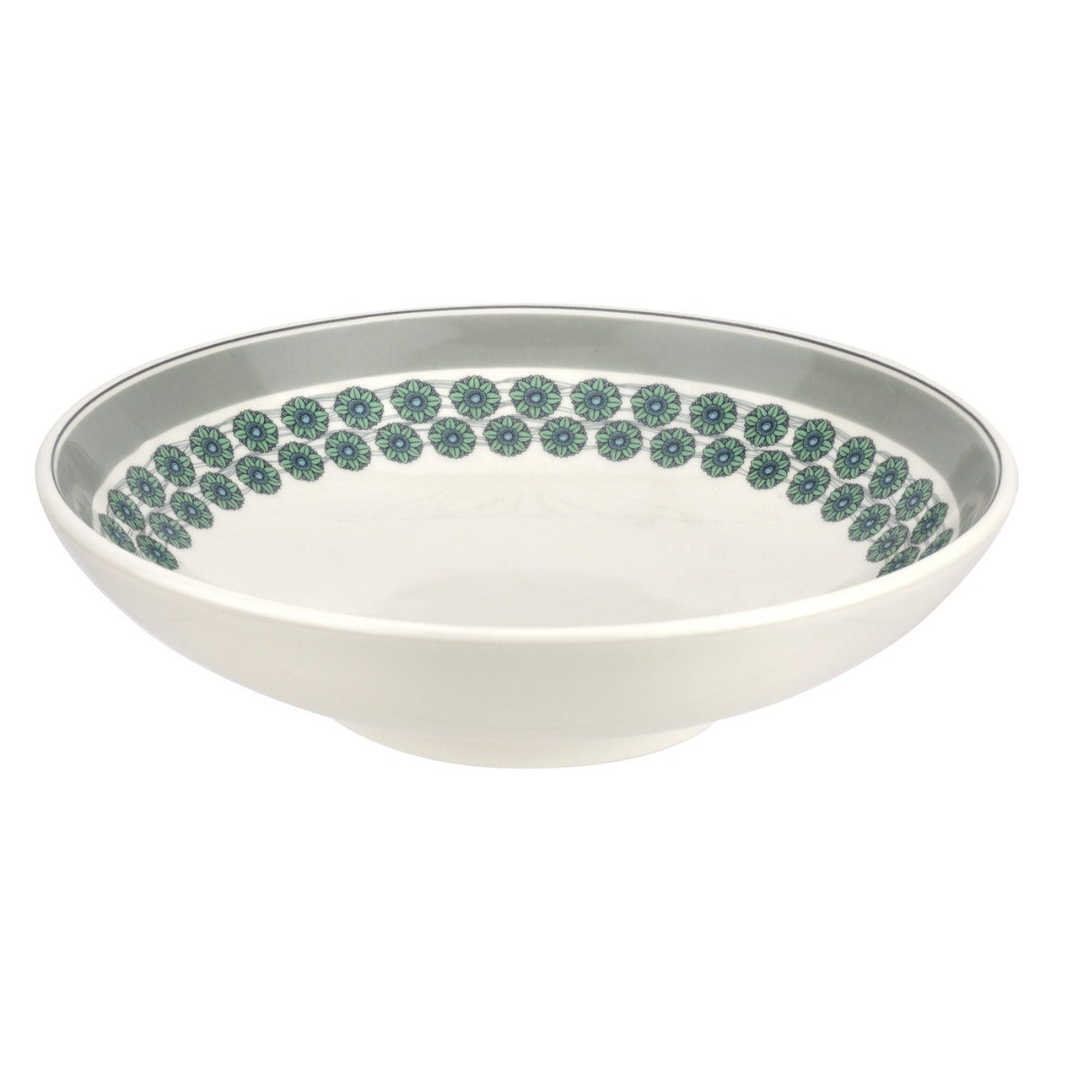 Seconds Portmeirion Westerly  Set of 6  8.5 Inch Pasta Bowl - Grey