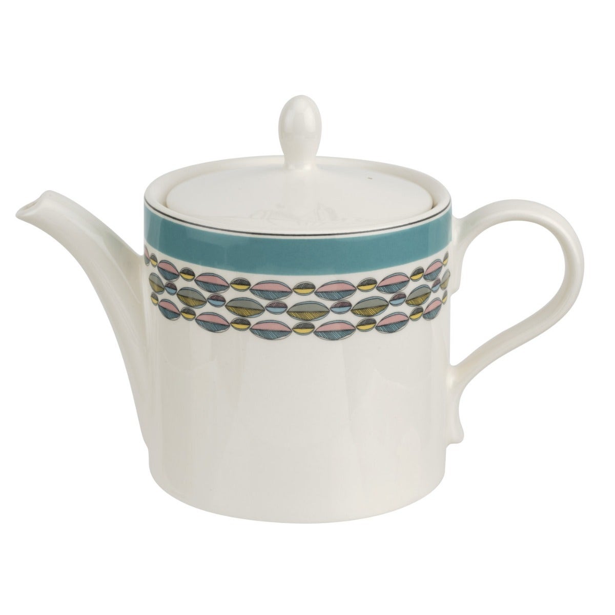 Seconds Portmeirion Westerly  2 Pint Teapot - Turquoise