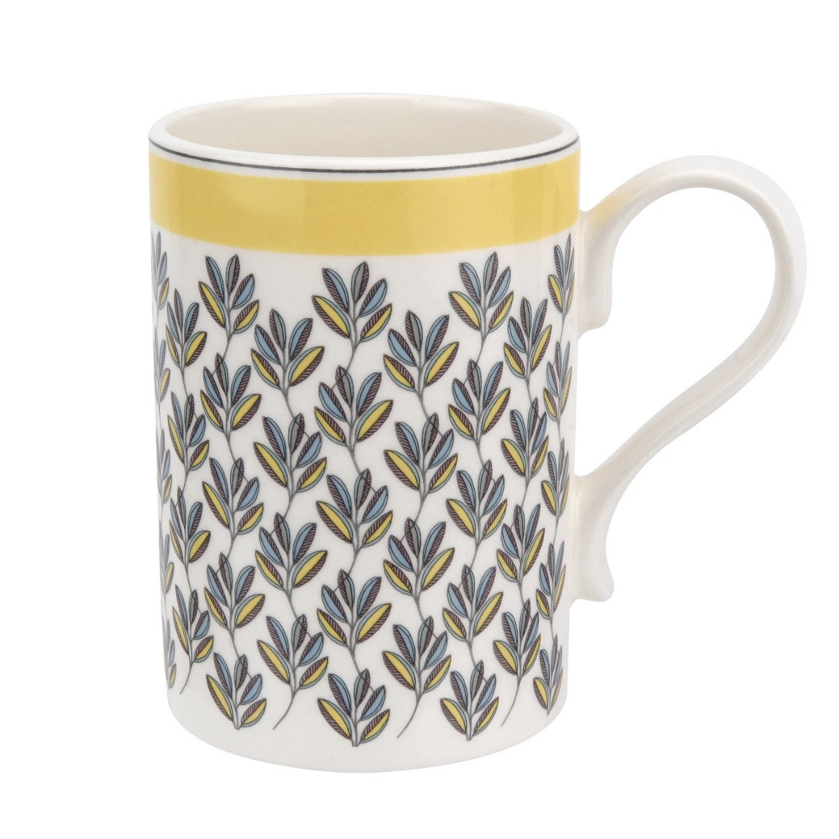 Seconds Portmeirion Westerly Set of 6 12oz Mug  - Yellow