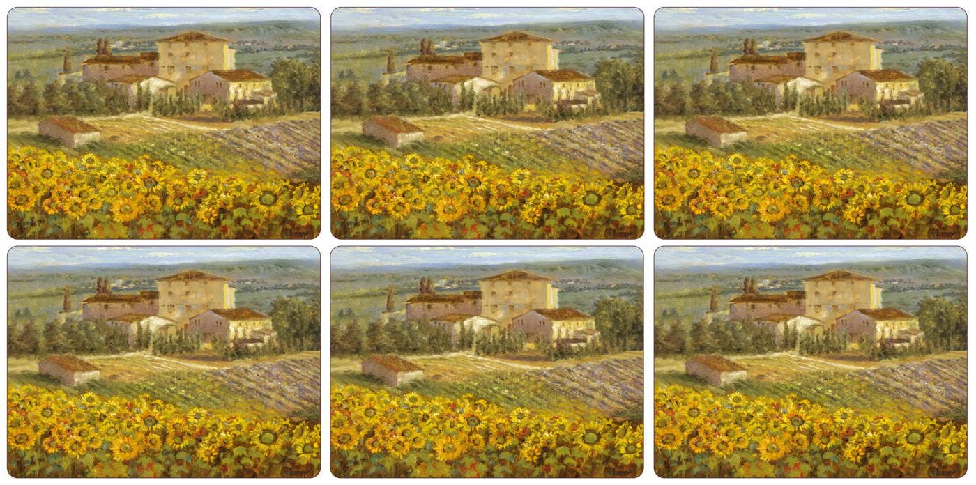 Pimpernel Tuscany Placemats Set of 6