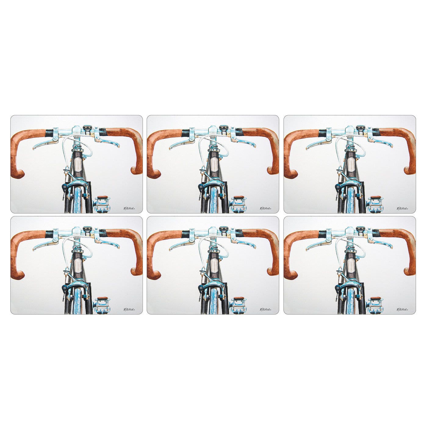 Pimpernel Bicycle Placemats Set of 6