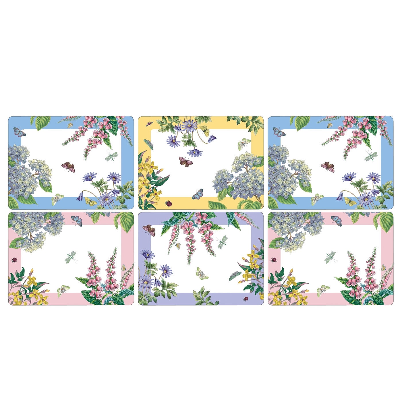 Botanic Garden Terrace Placemats Set of 6