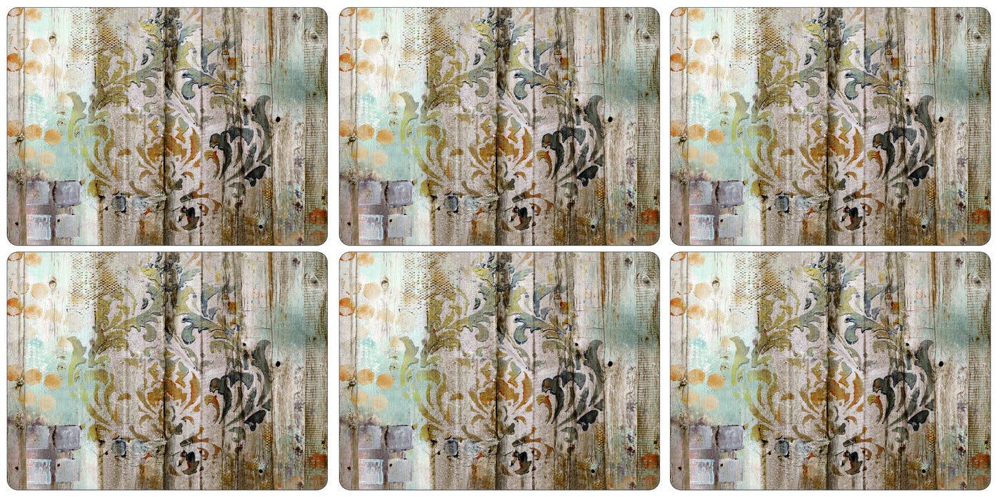 Pimpernel Frozen in Time Placemats Set of 6