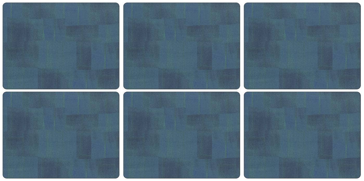 Pimpernel Cube Peacock Placemats Set of 6