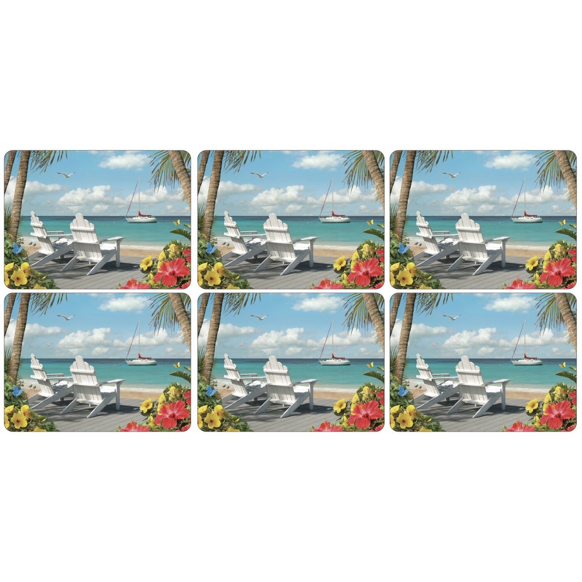 Pimpernel In the Sunshine Placemats set of 6