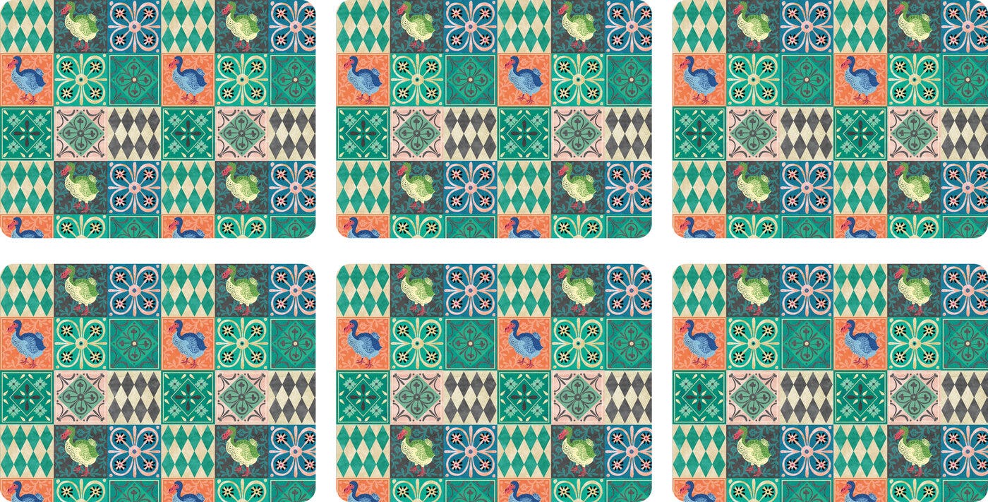 Zanzibar Set of 6 Placemats