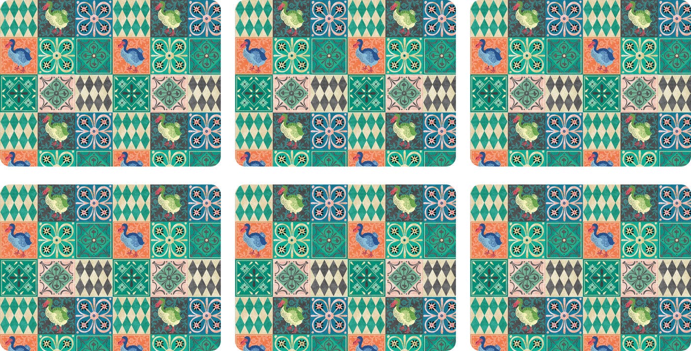 Zanzibar Set of 6 Placemats