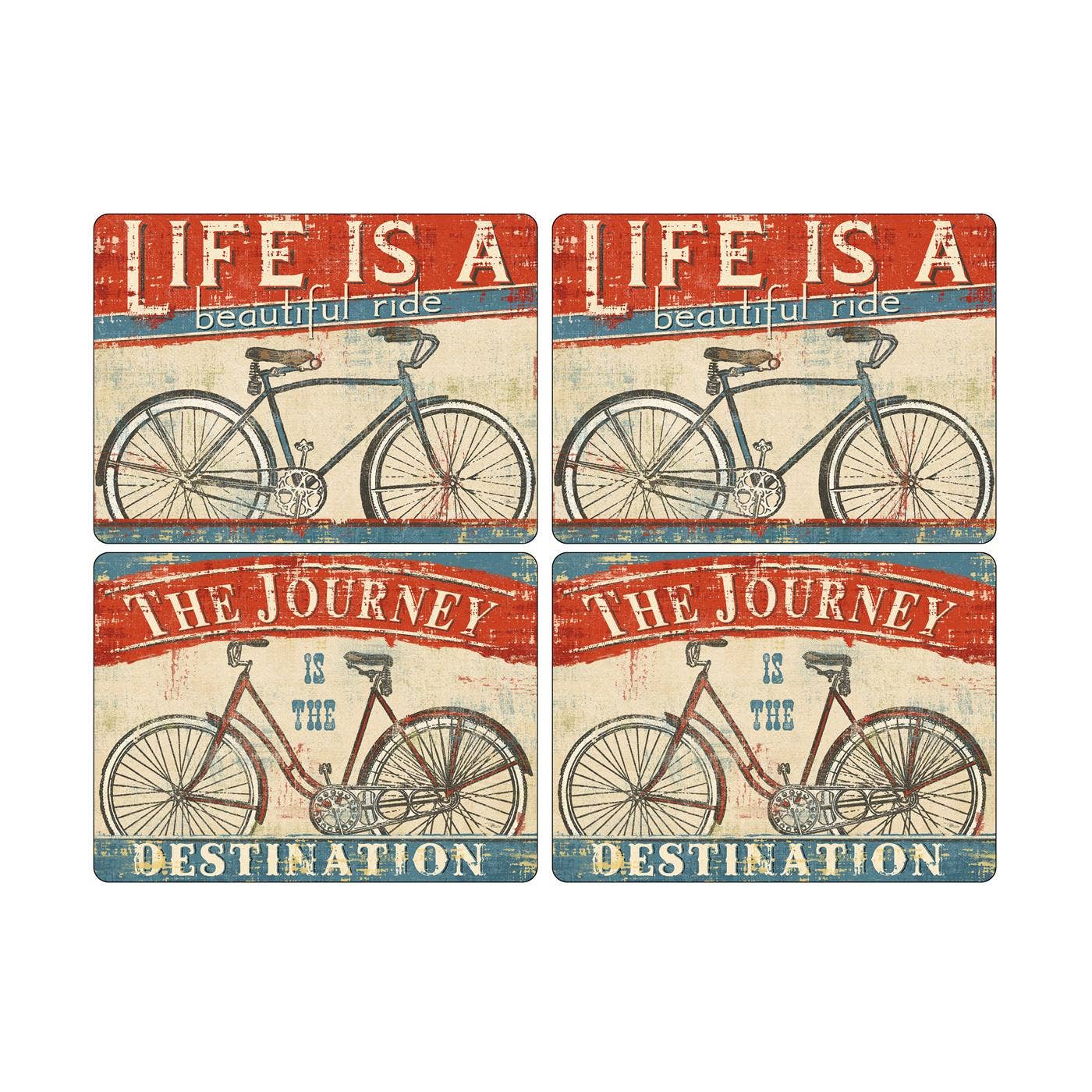 Pimpernel Beautiful Ride Placemats Set of 4