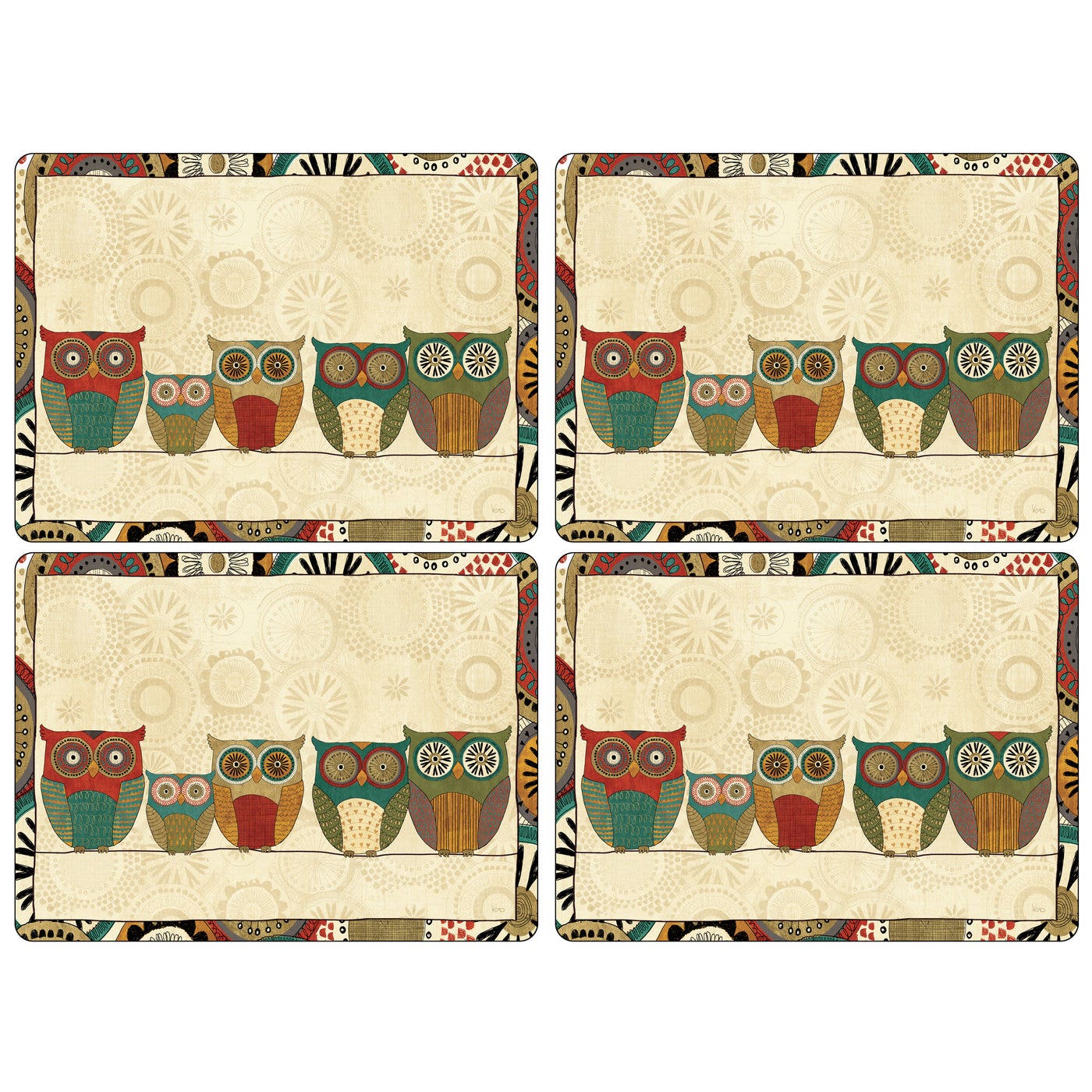 Pimpernel Spice Road Large Placemats Set of 4