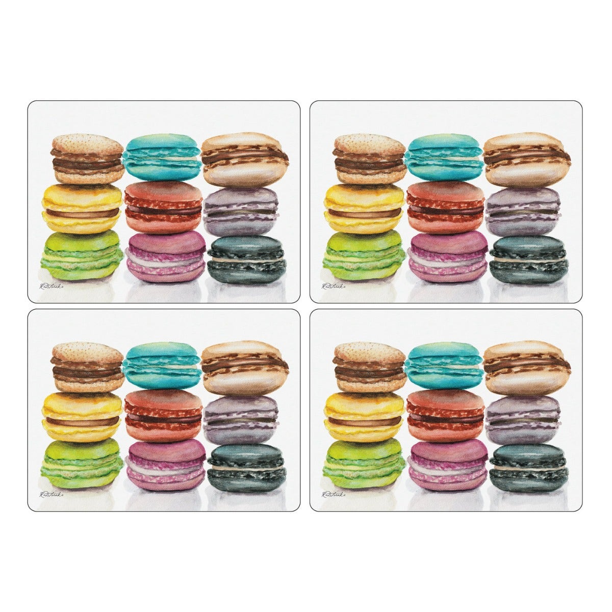 Pimpernel Macarons Set of 4 Placemats