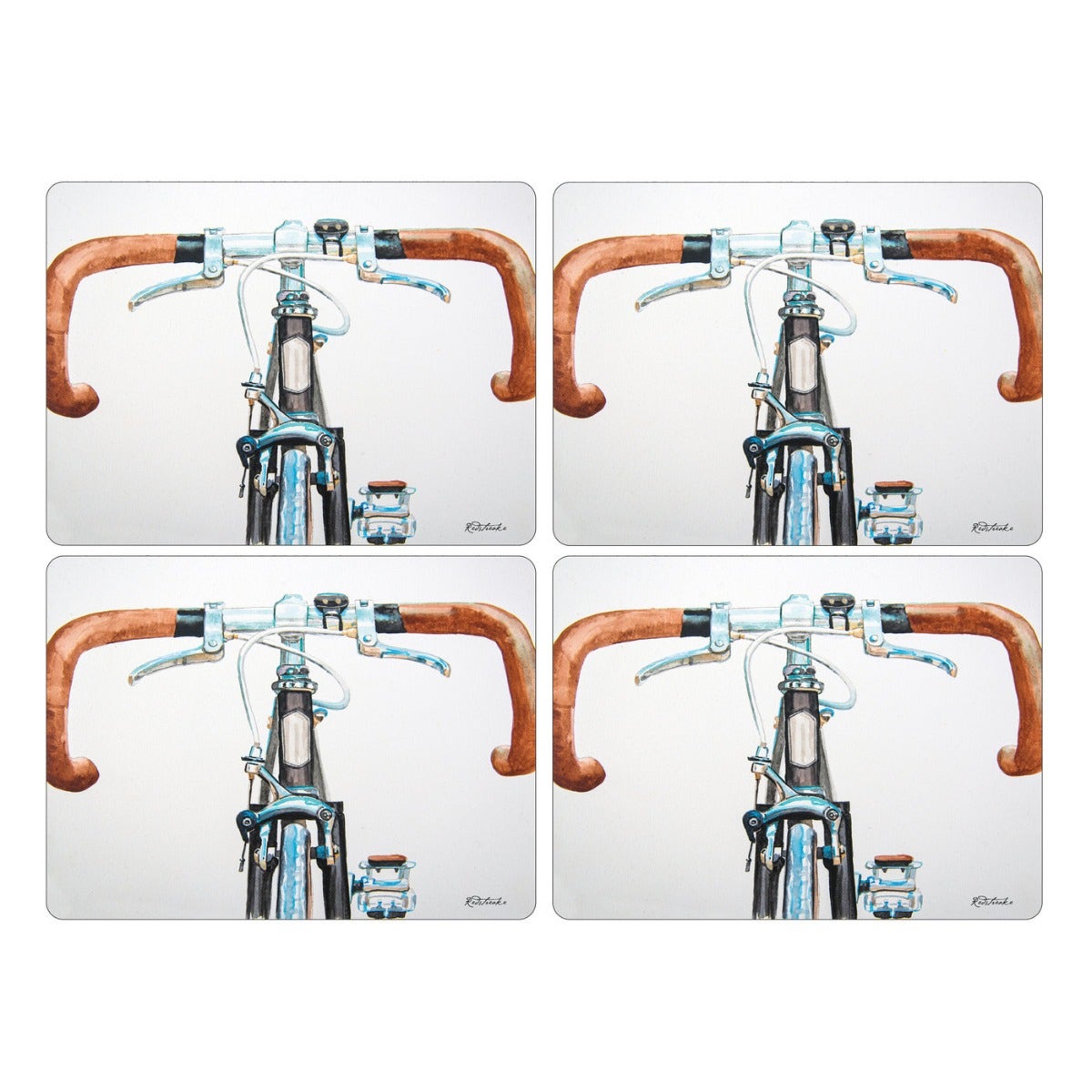 Pimpernel Bicycle Set of 4 Placemats