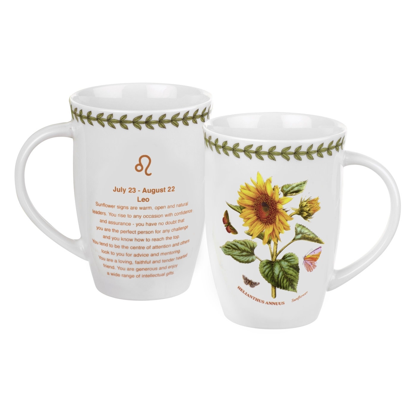 Pimpernel Botanic Garden Leo Zodiac Mug (Sunflower)
