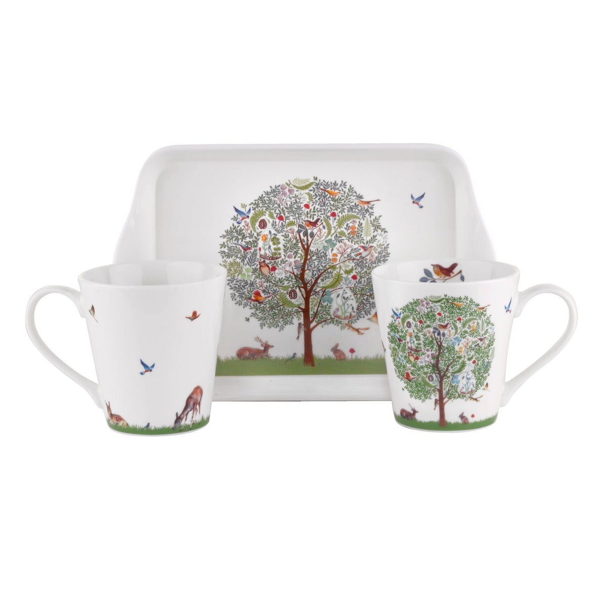 Pimpernel Enchanted Tree Mug and Tray Set