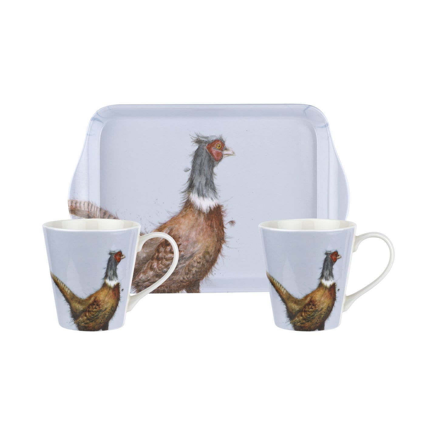 Pimpernel Wrendale Designs Mug and Tray Set - Pheasant