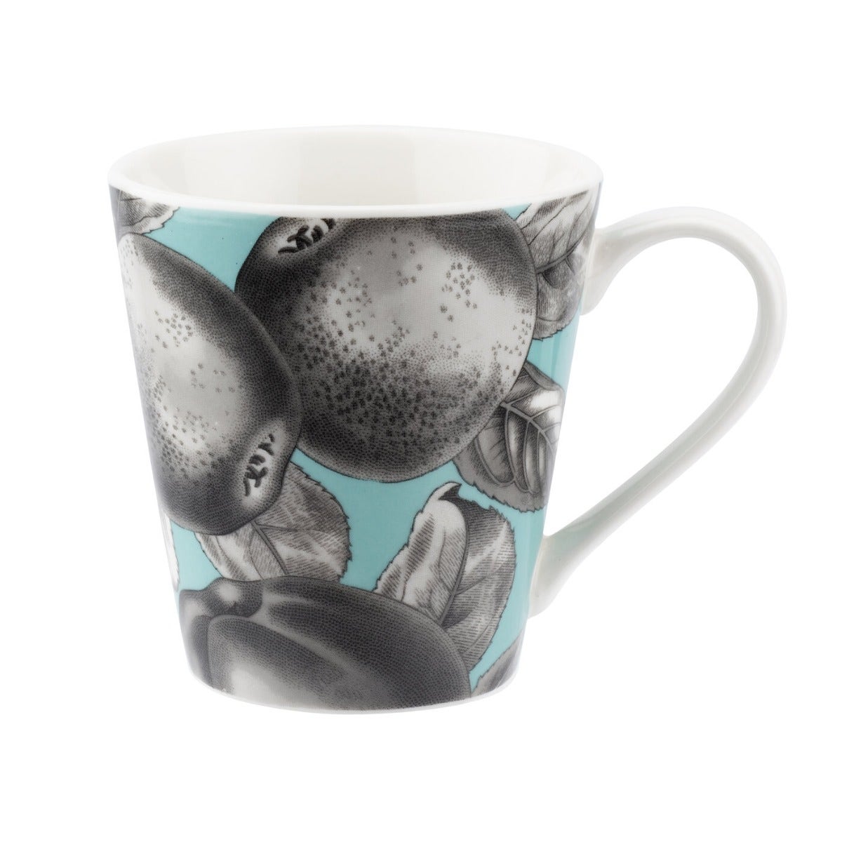 Pimpernel Pomona Turquoise Mug & Tray Set