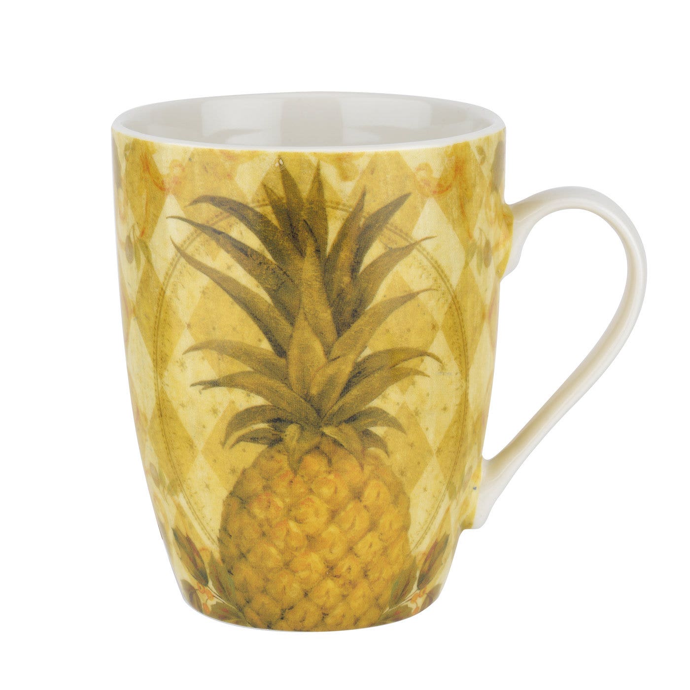 Pimpernel Golden Pineapple Mug Set of 4
