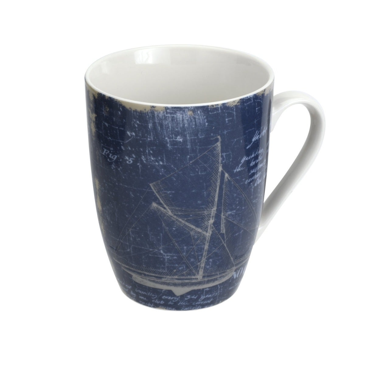 Pimpernel Yacht Study Mug Set of 4 