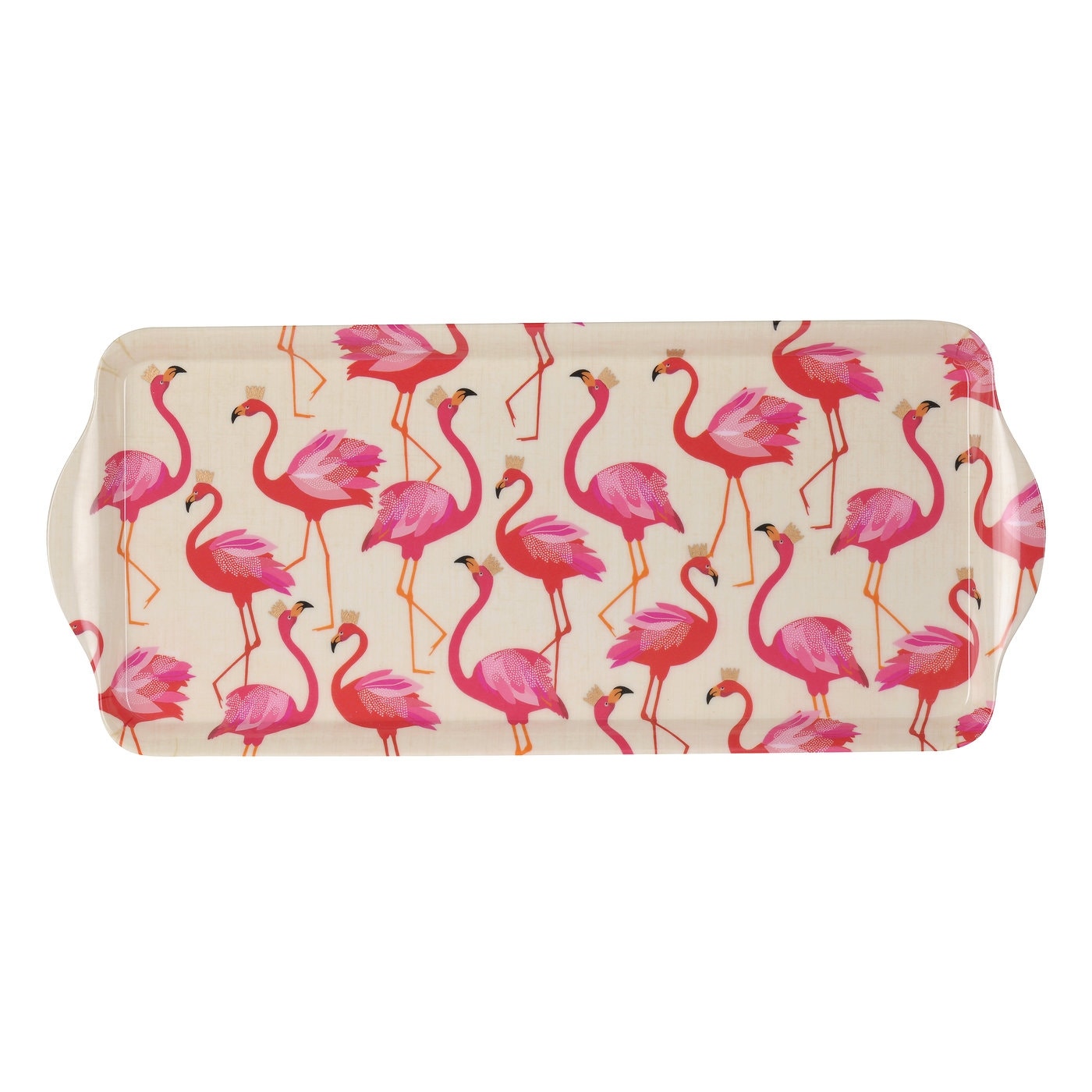 Sara Miller London Portmeirion The Flamingo Sandwich Tray