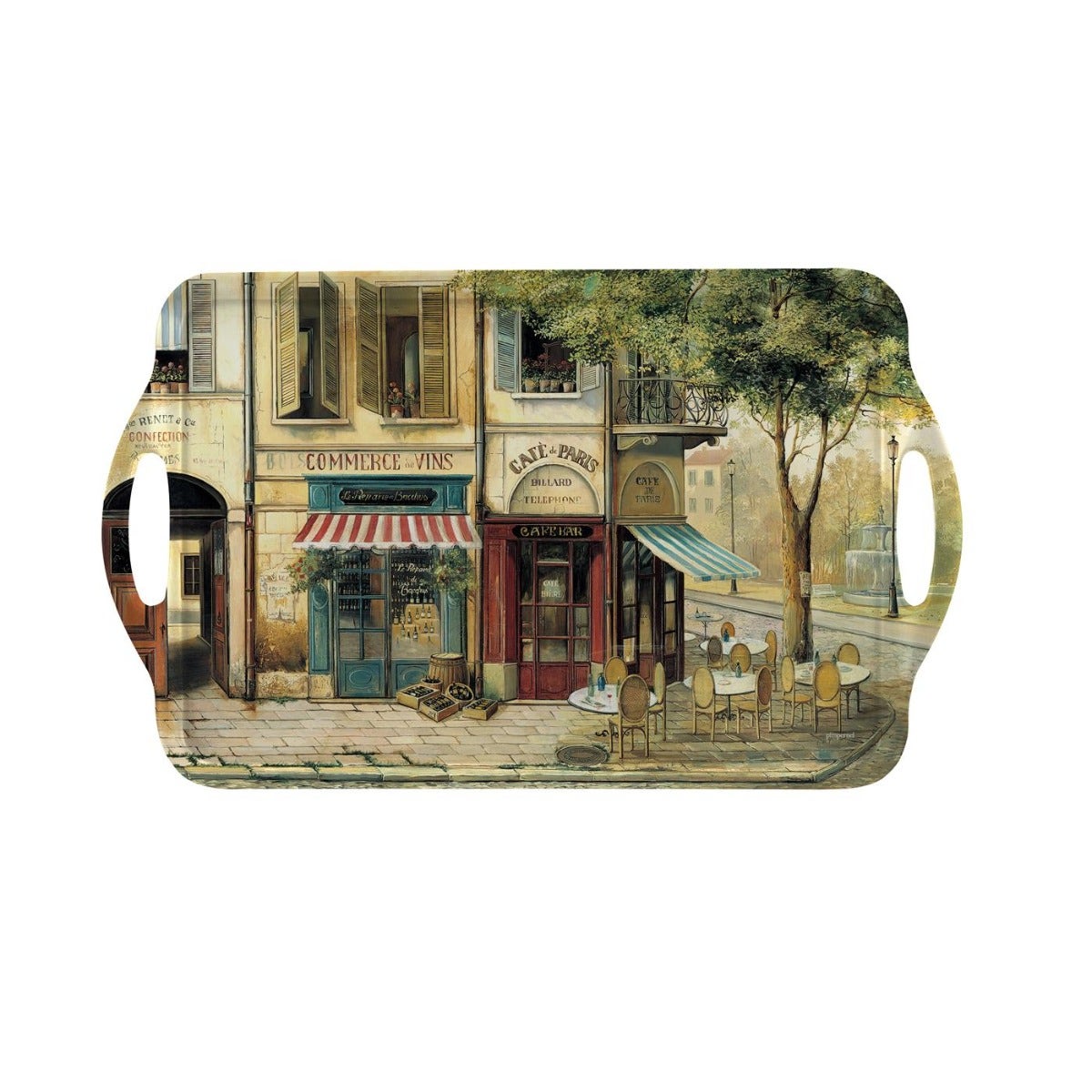 Pimpernel Parisian Scenes Large Melamine Tray