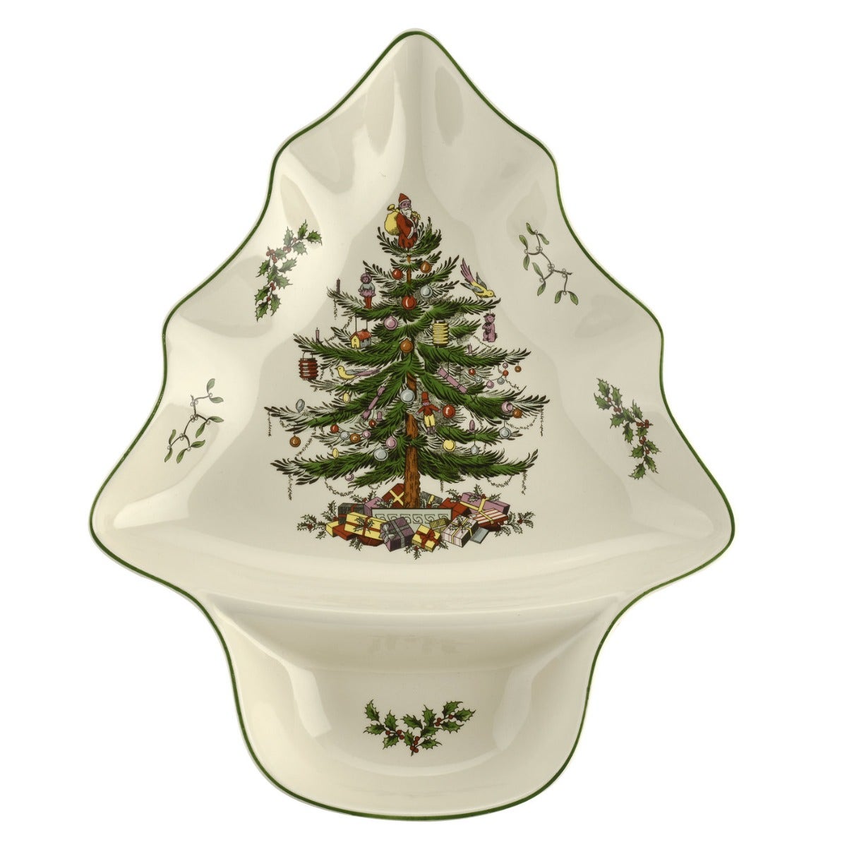 Spode Christmas Tree 12 Inch Tree Dip Dish