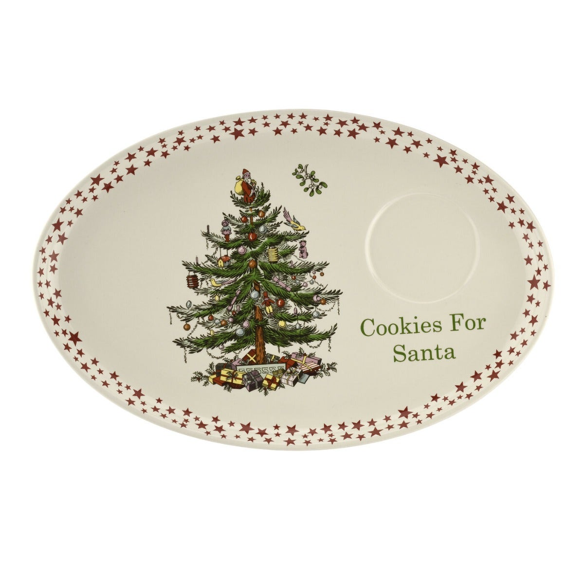 Christmas Tree Cookies For Santa Plate & Mug