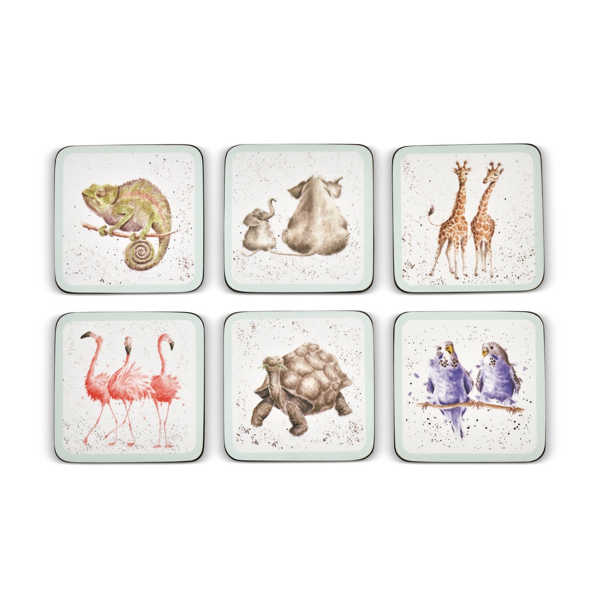 Pimpernel Wrendale Designs Zoological Coasters Set of 6