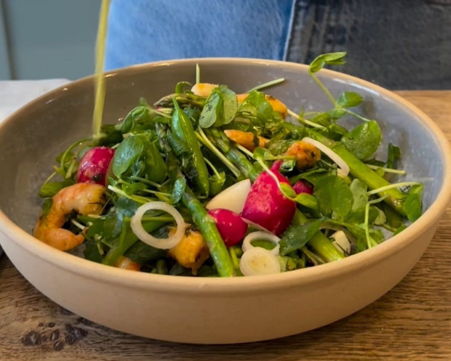Lisa Faulkner’s Spring Salad with Mustard Dressing