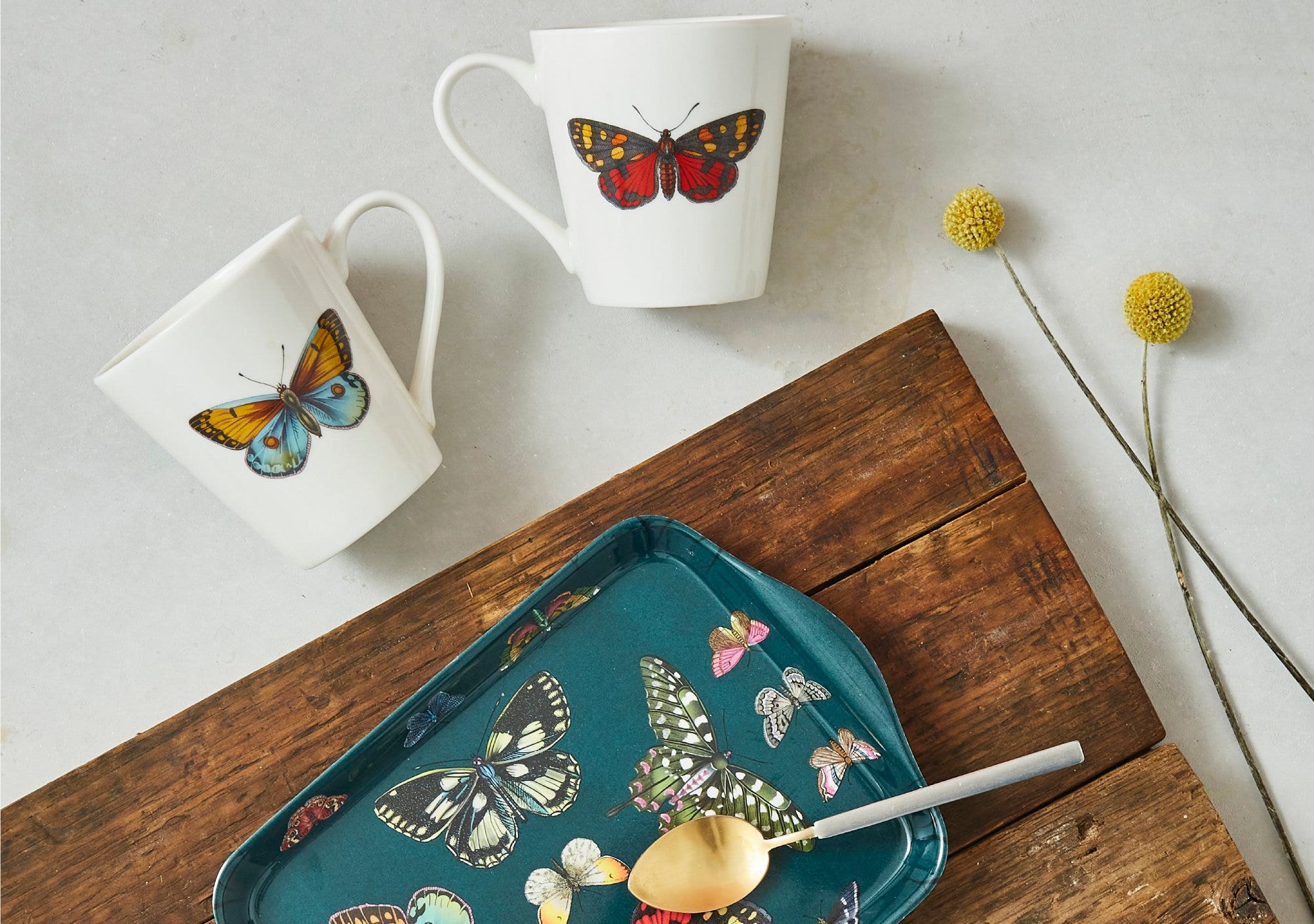 Mug &amp; Tray Sets