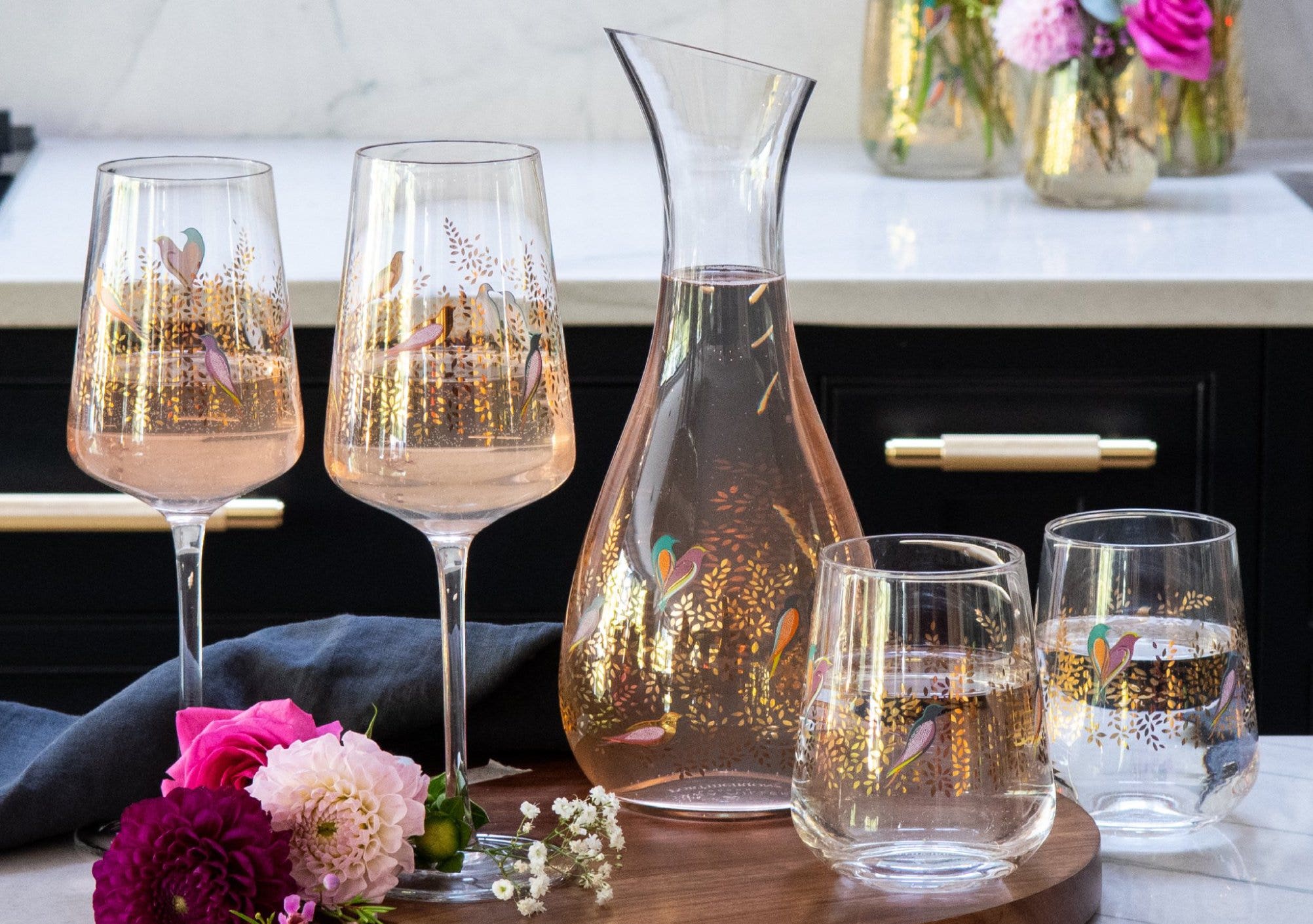 Sara Miller London Glassware